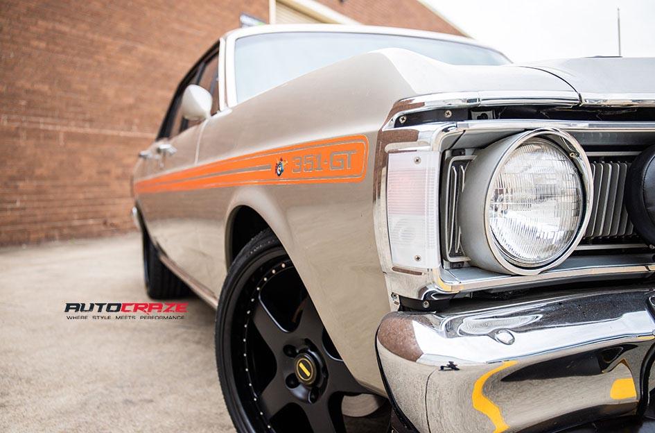 FORD FALCON FR SATIN BLACK
